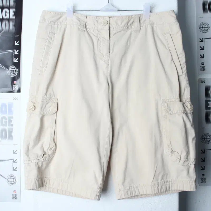 [BUNJANG] Tommy Hilfiger Big Size Cargo Cotton Shorts / (2XL-3XL) 타미힐피거 반바지 팬츠 빅사이즈 카고 면-2578