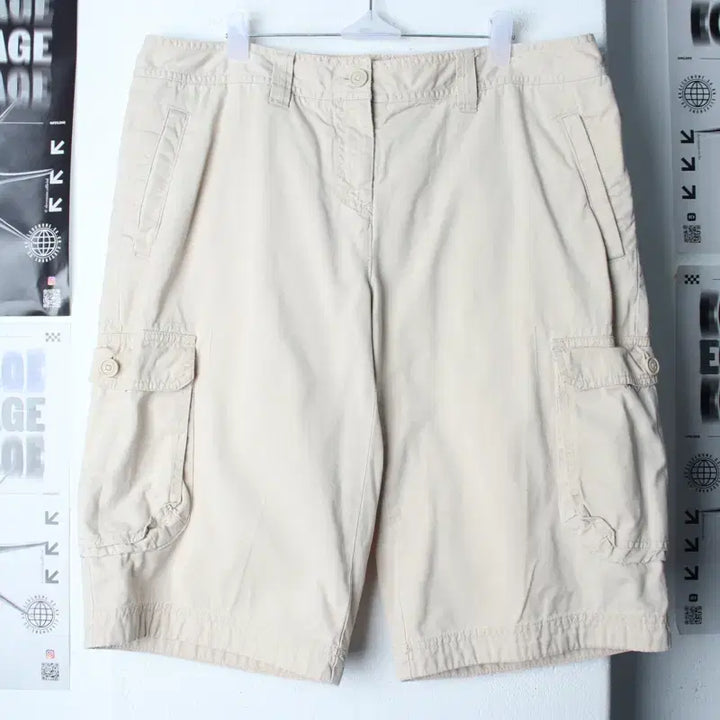 [BUNJANG] Tommy Hilfiger Big Size Cargo Cotton Shorts / (2XL-3XL) 타미힐피거 반바지 팬츠 빅사이즈 카고 면-2578