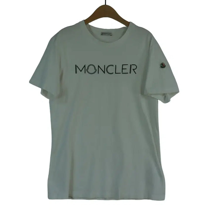 [SOLD OUT] 몽클레어 MONCLER 정품 레터링 로고 라운드 반팔 티셔츠