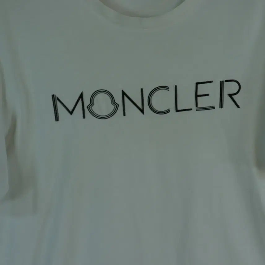 [SOLD OUT] 몽클레어 MONCLER 정품 레터링 로고 라운드 반팔 티셔츠