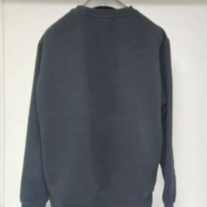 [BUNJANG] Nike Swoosh Fleece Sweatshirt Black / 나이키 스우시 블랙 기모맨투맨