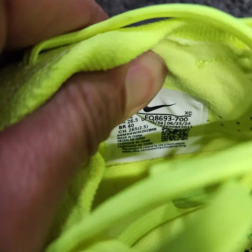 [BUNJANG] Nike Zoom Mercurial Vapor 16 Elite FG Volt Black / 나이키 줌 머큐리얼 베이퍼 16 엘리트 FG 볼트 블랙