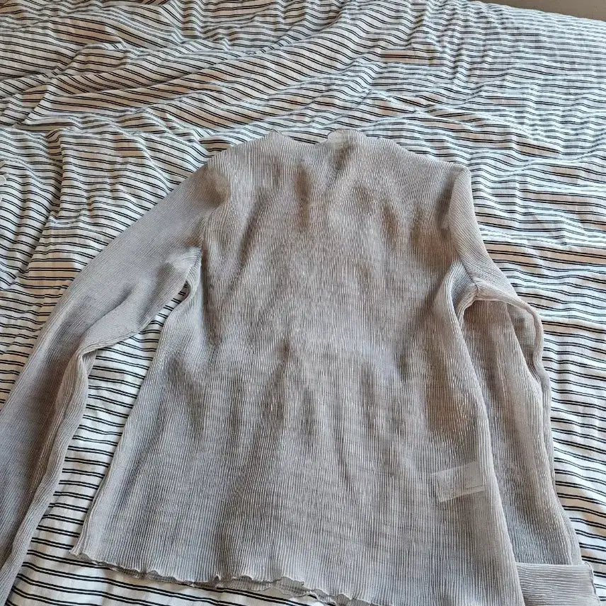 [BUNJANG] Sheer Pleated Blouse (Individual Pricing) / 3종 시스루 주름 블라우스 개별 가격