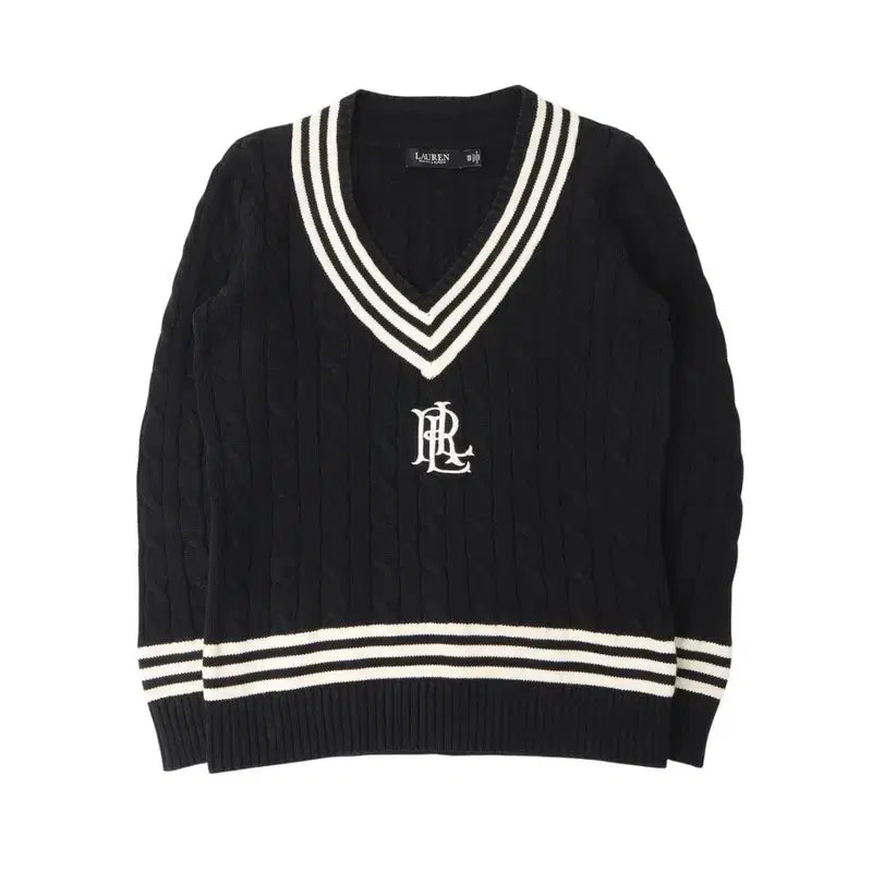 [BUNJANG] Lauren Ralph Lauren RRL Cricket Cable Knit Sweater / 로렌 랄프로렌 rrl 크리켓 케이블 니트