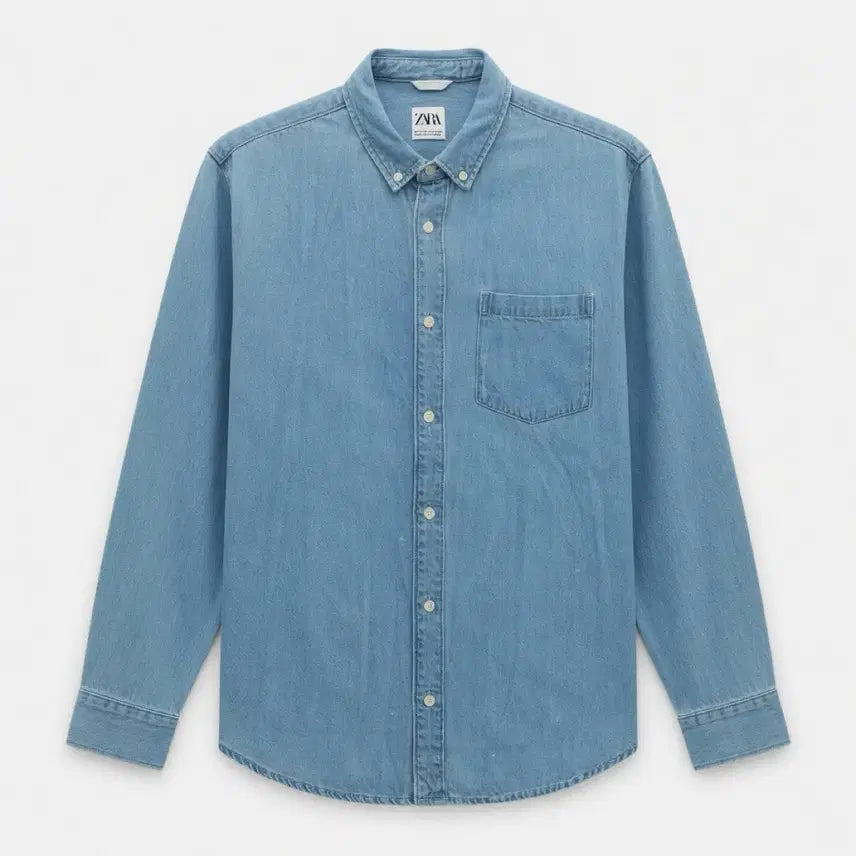 [BUNJANG] ZARA Denim Shirt XL / [XL] ZARA 자라 데님 셔츠