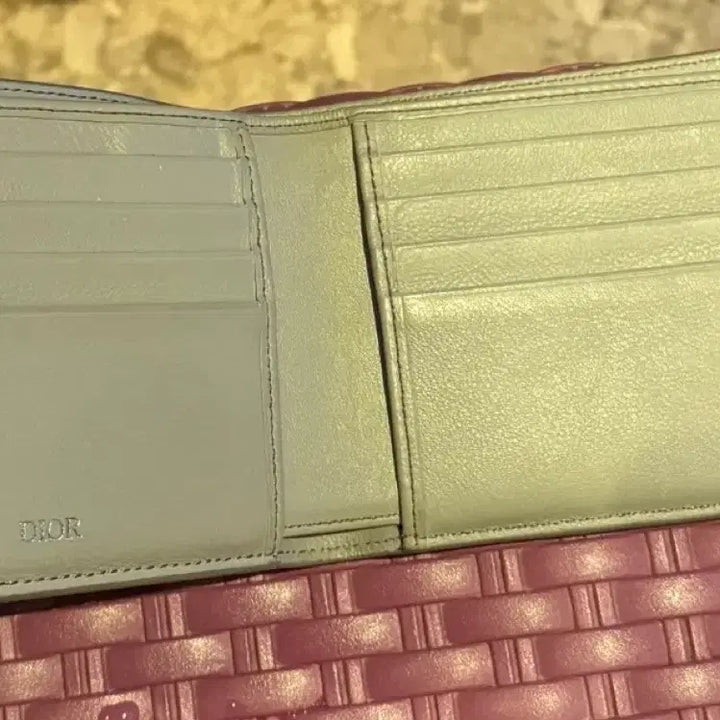 [BUNJANG] Dior Oblique Grey Bifold Wallet / 디올 오브리크 그레이 반지갑