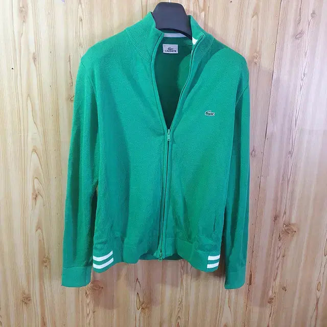 [BUNJANG] Lacoste Zip-Up Cardigan / 라코스테 집업 가디건 95