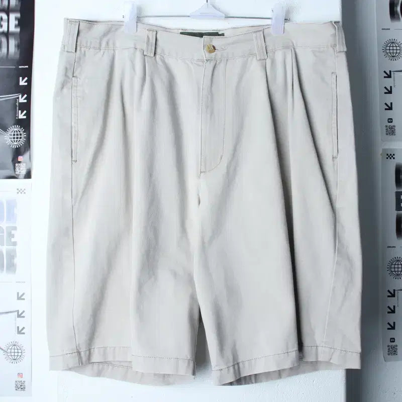 [BUNJANG] Timberland Big Size Khaki Old School Shorts (2XL) / (2XL) 팀버랜드 반바지 팬츠 빅사이즈 베이지 올드스쿨-2580