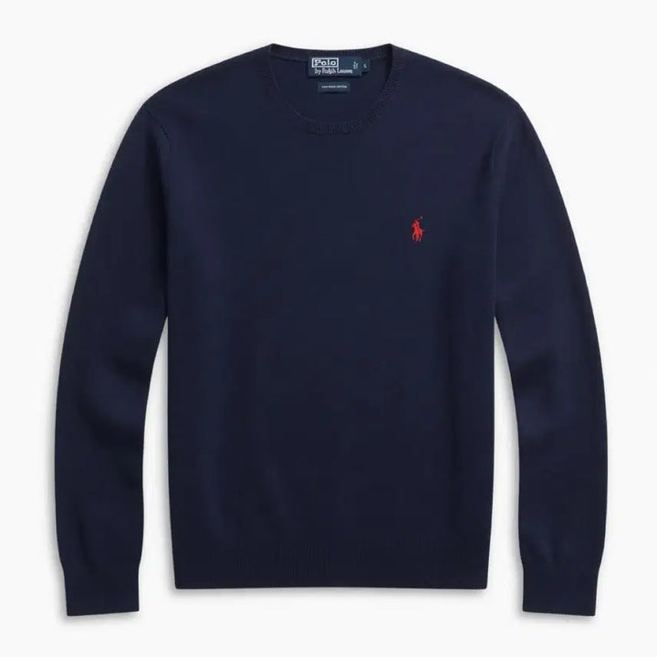 [BUNJANG] Polo Cotton Knit L / [L] POLO 폴로 코튼 니트
