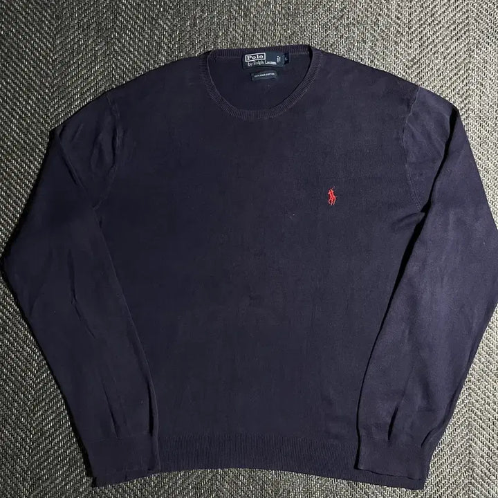 [BUNJANG] Polo Cotton Knit L / [L] POLO 폴로 코튼 니트
