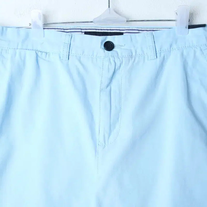 [BUNJANG] Tommy Hilfiger Big Size Chino Shorts - Light Blue (XL-2XL) / (XL-2XL) 타미힐피거 반바지 팬츠 빅사이즈 연블루 치노-2584