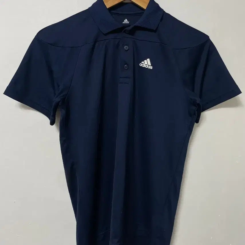 [BUNJANG] Adidas Functional Span Short Sleeve Polo T-Shirt (Size 90-95) / 90-95 아디다스 기능성 스판 반팔 카라티 정품