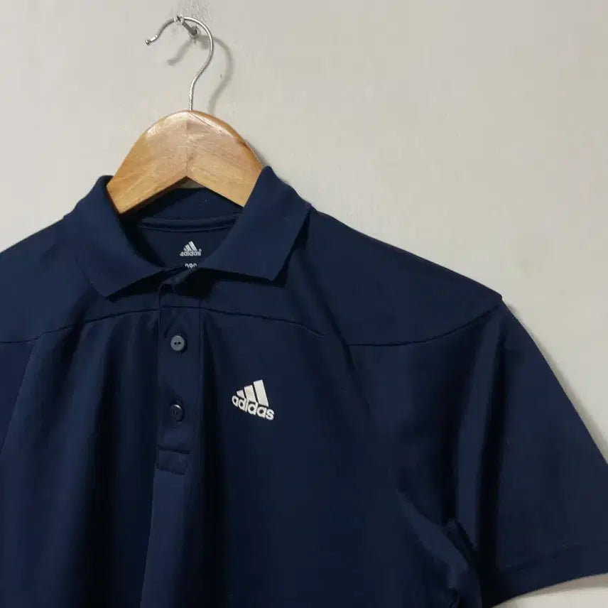 [BUNJANG] Adidas Functional Span Short Sleeve Polo T-Shirt (Size 90-95) / 90-95 아디다스 기능성 스판 반팔 카라티 정품