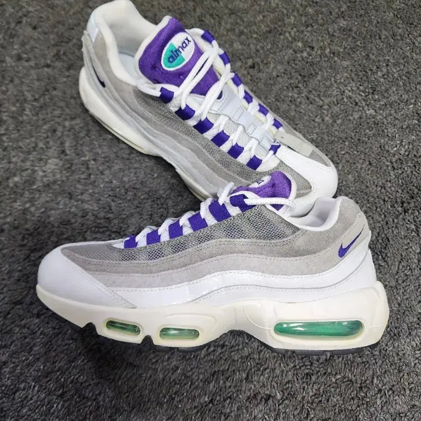 [BUNJANG] Nike Air Max 95 Purple Mesh Snakeskin (260mm) / 나이키 에어맥스95 보라메쉬 스네이크스킨 260사이즈