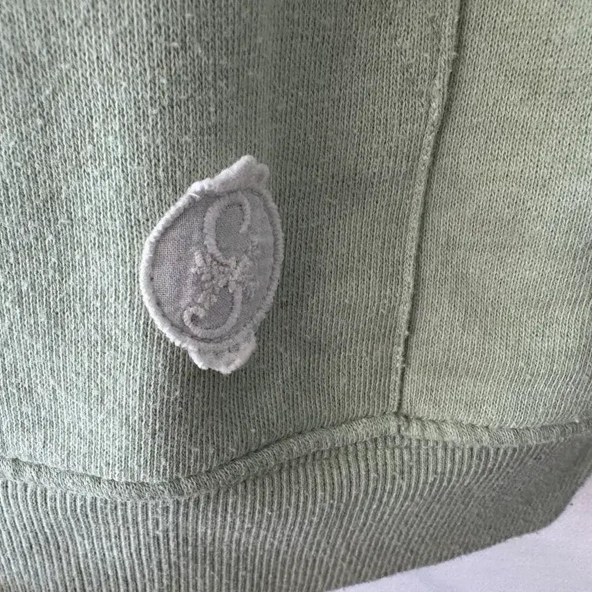 [BUNJANG] Samansamos2 Embroidered Hoodie Zip-up / samansamos2 사만사모스 자수 후드집업~