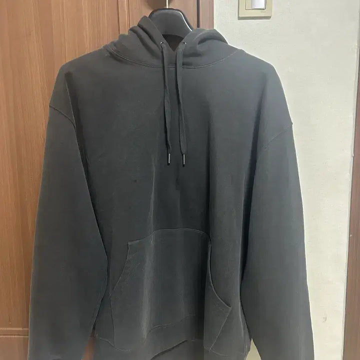 [BUNJANG] Personal Pack Charcoal Hoodie L / 퍼스널팩 챠콜 후드티 L