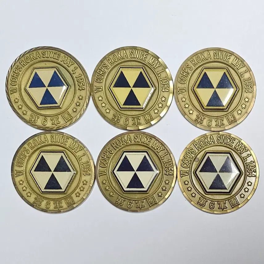 [BUNJANG] ROKA VI Corps Commemorative Coin Set / 6군단 진군부대 기념 코인 세트