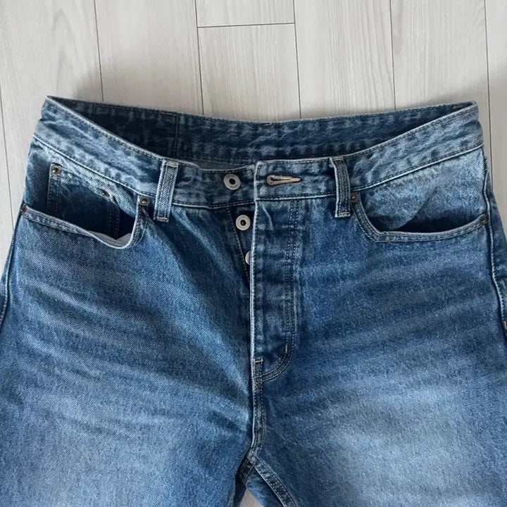 [BUNJANG] COOR Canton Fly Straight Denim Pants / 쿠어 켄톤 플라이 스트레이트 데님 팬츠