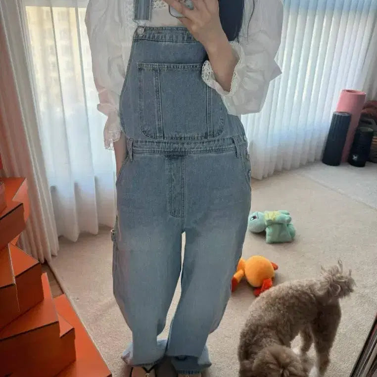 [BUNJANG] Denim Overall / 데님 오버롤