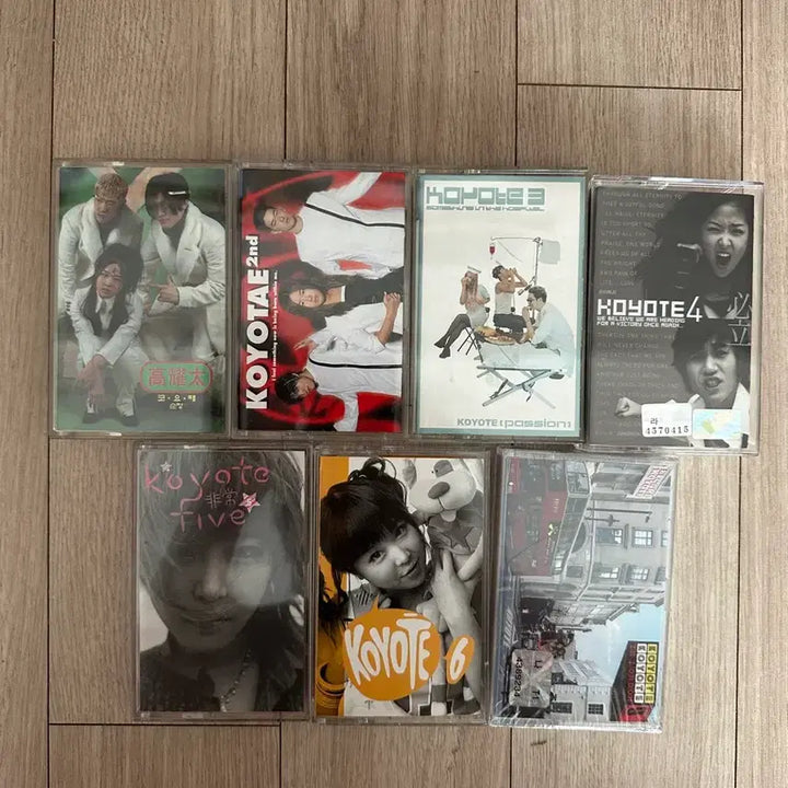 [BUNJANG] Koyote Cassette Tape Album Collection / 코요태 카세트 테이프 앨범 모음