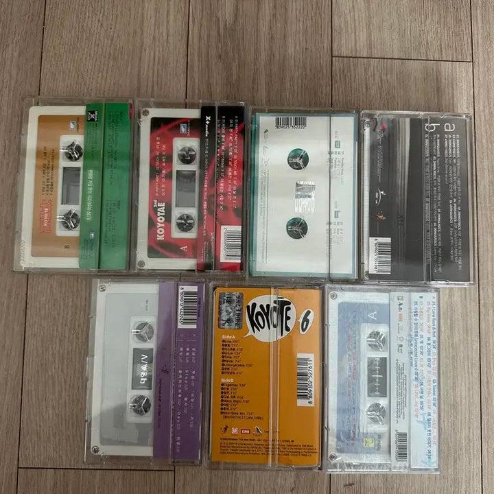 [BUNJANG] Koyote Cassette Tape Album Collection / 코요태 카세트 테이프 앨범 모음