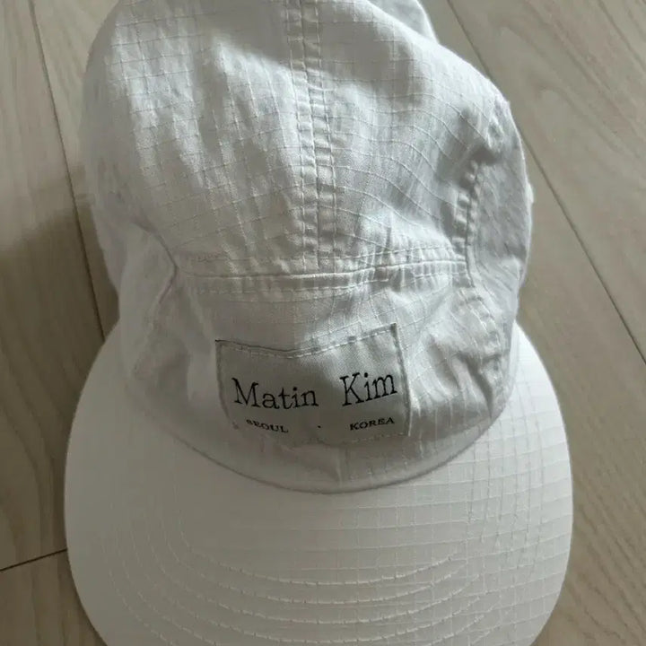 [BUNJANG] Matinkim Camp Cap White / 마뗑킴 모자