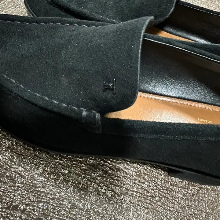 [BUNJANG] Time Suede Loafers Black 240 / 타임 스웨이드로퍼240