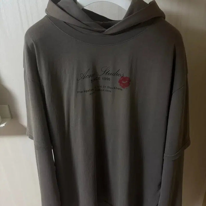 [BUNJANG] Acne Studios Layered Hoodie T-Shirt / 아크네 스튜디오 레이어드 후드 티셔츠