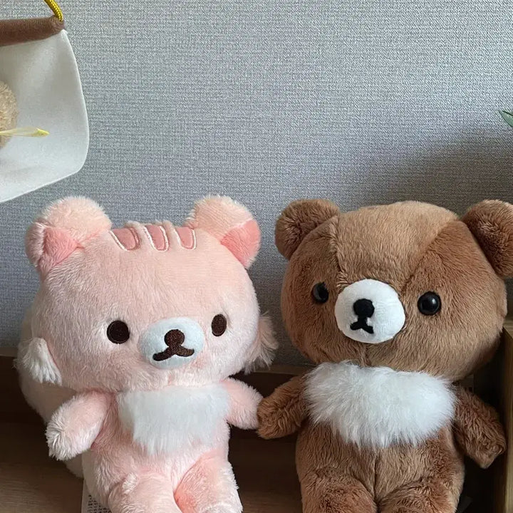 [BUNJANG] Bundle Set Rilakkuma Sakura Korilakkuma Plush Toys / 일괄) 차이로이코구마 사쿠라노코리스