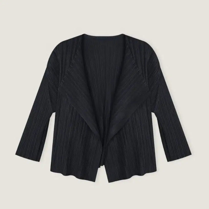 [BUNJANG] Obzee Pleated Cardigan Navy / 오브제스트 플리츠 가디건 네이비