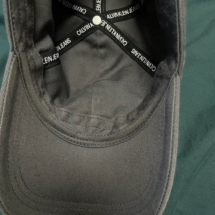[BUNJANG] Calvin Klein CK Ball Cap Hat (Charcoal) / 캘빈클라인 CK 볼캡 모자 (차콜)