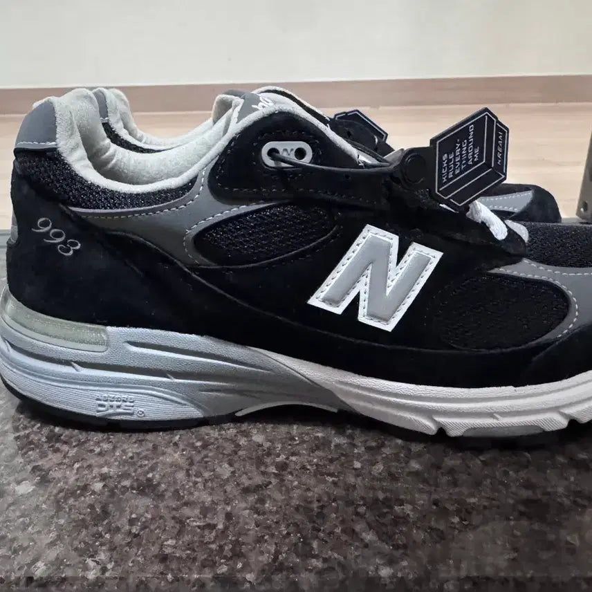 [BUNJANG] New Balance 993 Black Running Shoes 275mm / 뉴발란스 993 블랙 275d 새상품