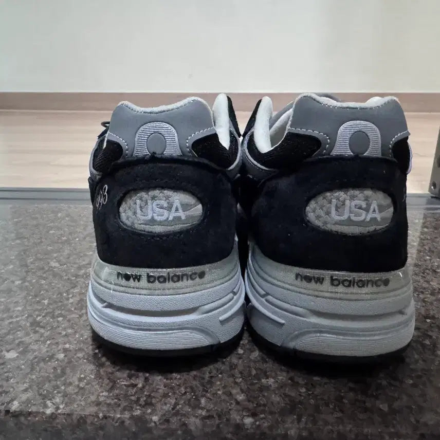 [BUNJANG] New Balance 993 Black Running Shoes 275mm / 뉴발란스 993 블랙 275d 새상품