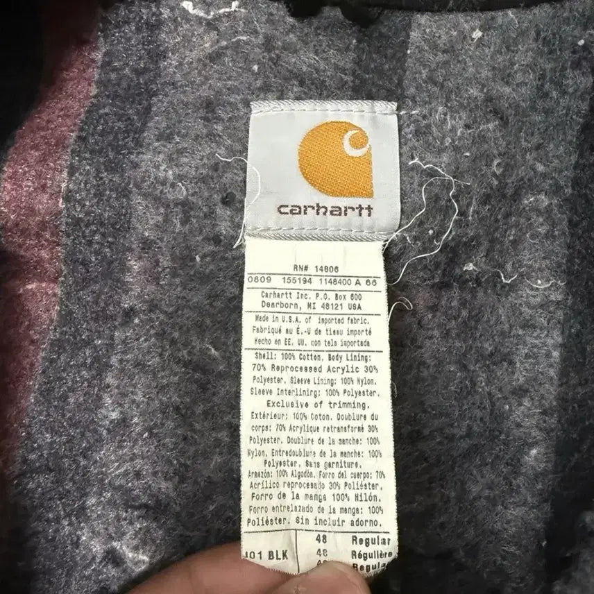 [BUNJANG] Carhartt J01 Jacket / 칼하트 j01 48