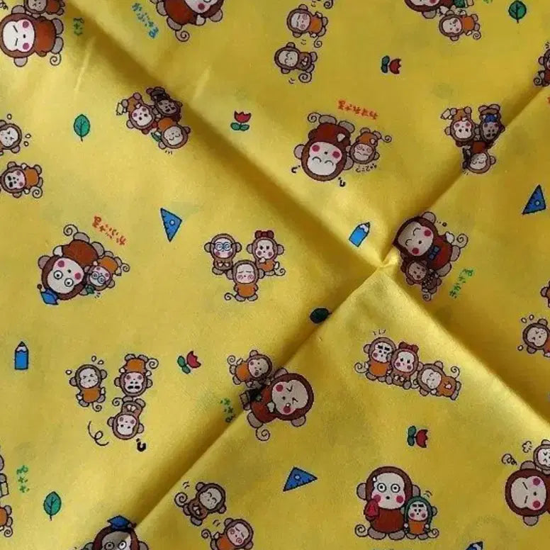 [BUNJANG] Osarunomonkichi Vintage Fabric Drawstring Pouch, Card Holder, Zipper Pouch / 오사루노 몽키치 다이어리 커버 매트 복조리 파우치 카드지갑 지퍼파우치