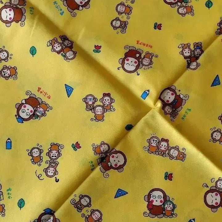 [BUNJANG] Osarunomonkichi Vintage Fabric Drawstring Pouch, Card Holder, Zipper Pouch / 오사루노 몽키치 다이어리 커버 매트 복조리 파우치 카드지갑 지퍼파우치