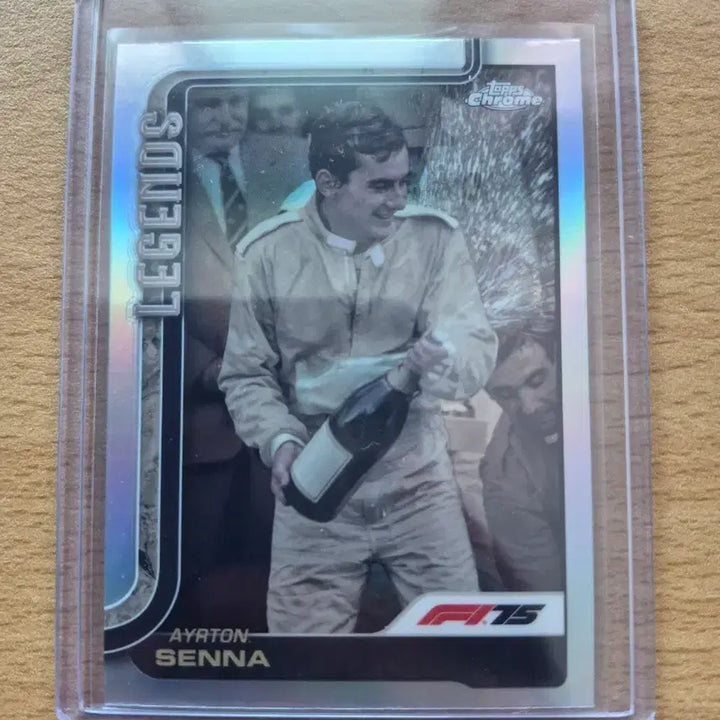 [BUNJANG] 2025 Tops Chrome F1 Legends Ayrton Senna Refractor Card / 2025 탑스크롬 F1 레전드 아일톤 세나 리프렉터카드 판매