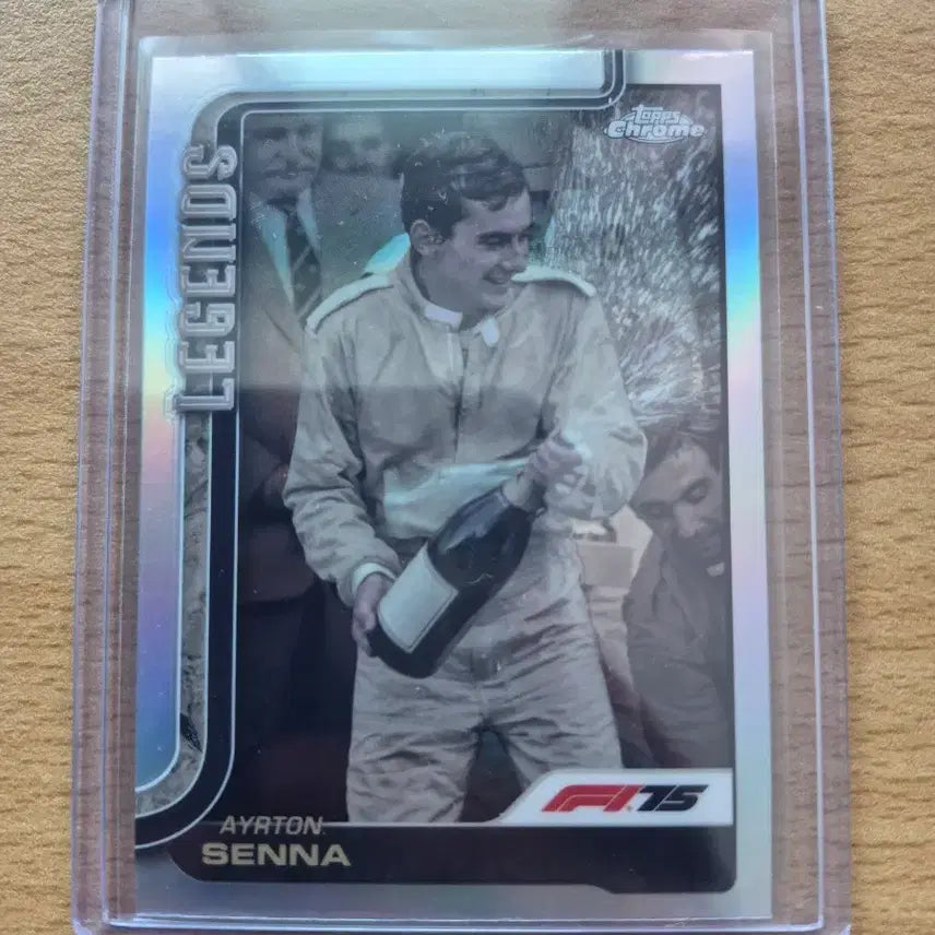[BUNJANG] 2025 Tops Chrome F1 Legends Ayrton Senna Refractor Card / 2025 탑스크롬 F1 레전드 아일톤 세나 리프렉터카드 판매