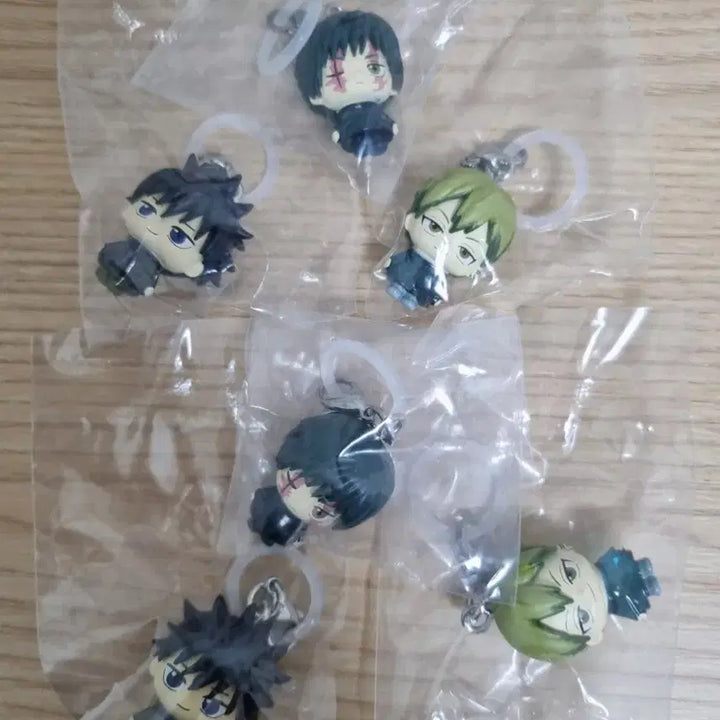 [BUNJANG] Jujutsu Kaisen Naoya &amp; Maki "S Feature" Capsule Gacha Keyring Bundle Set / 주술회전 메지루시 사멸회유 나오야 + 마키 일괄 캡슐 가챠 키링