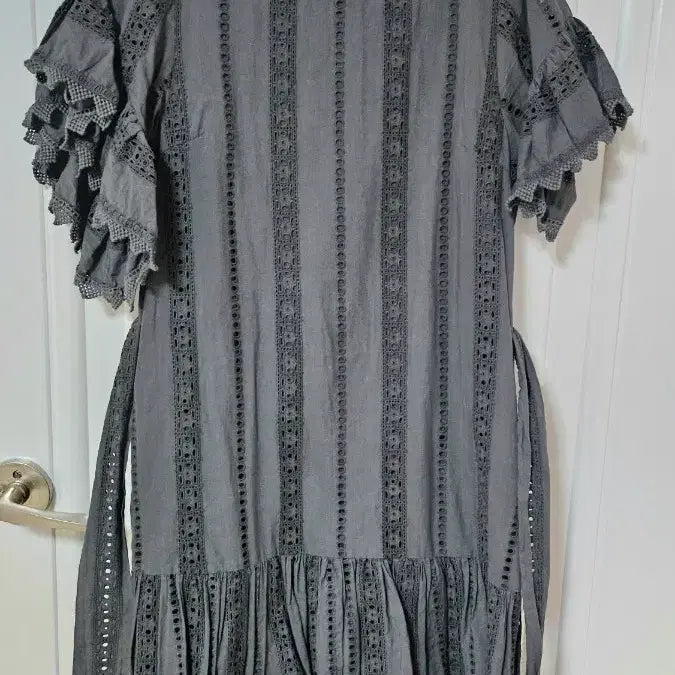 [BUNJANG] Adolfo Dominguez Charcoal Grey Dress Size 55 / <새상품 : 사이즈 55> -   아돌포 도밍게즈 원피스