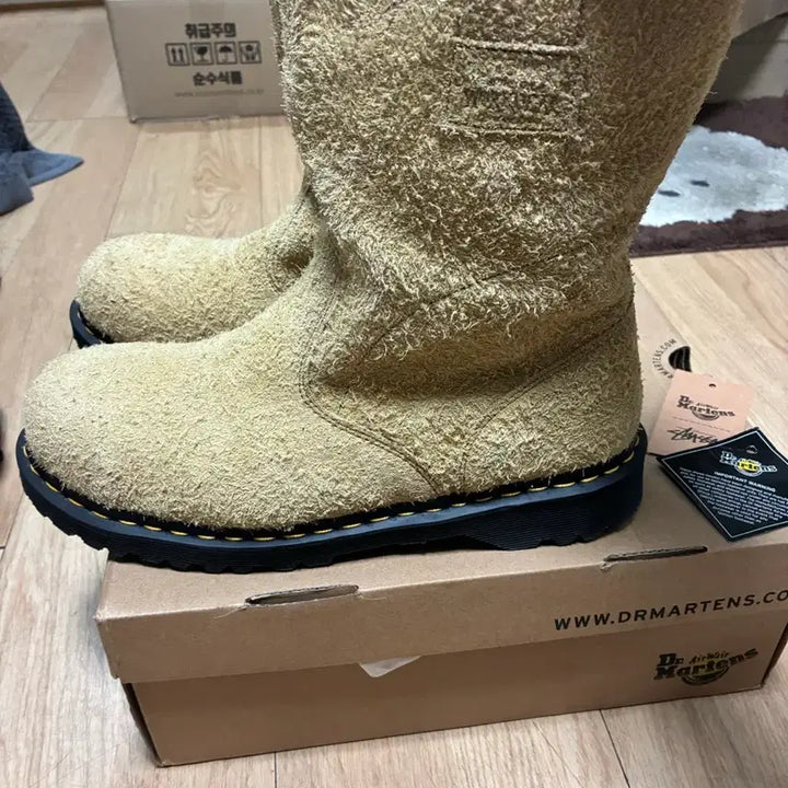 [BUNJANG] Stussy x Dr. Martens 2295 Decon Suede Engineer Boots / 스투시x닥터마틴 2295 데콘 스웨이드 엔지니어부츠