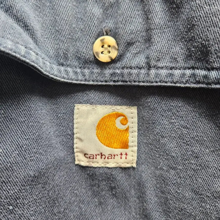 [BUNJANG] Carhartt Navy Work Shirt L / 칼하트 네이비 워크셔츠 L