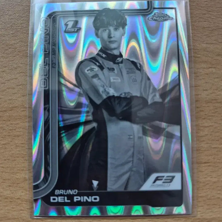 [BUNJANG] 2025 Tops Chrome F3 Bruno Del Pino Black &amp; White Raywave First Card / 2025 탑스크롬 F3 브루노 델 피노 블랙앤화이트 레이웨이브 퍼스트카드