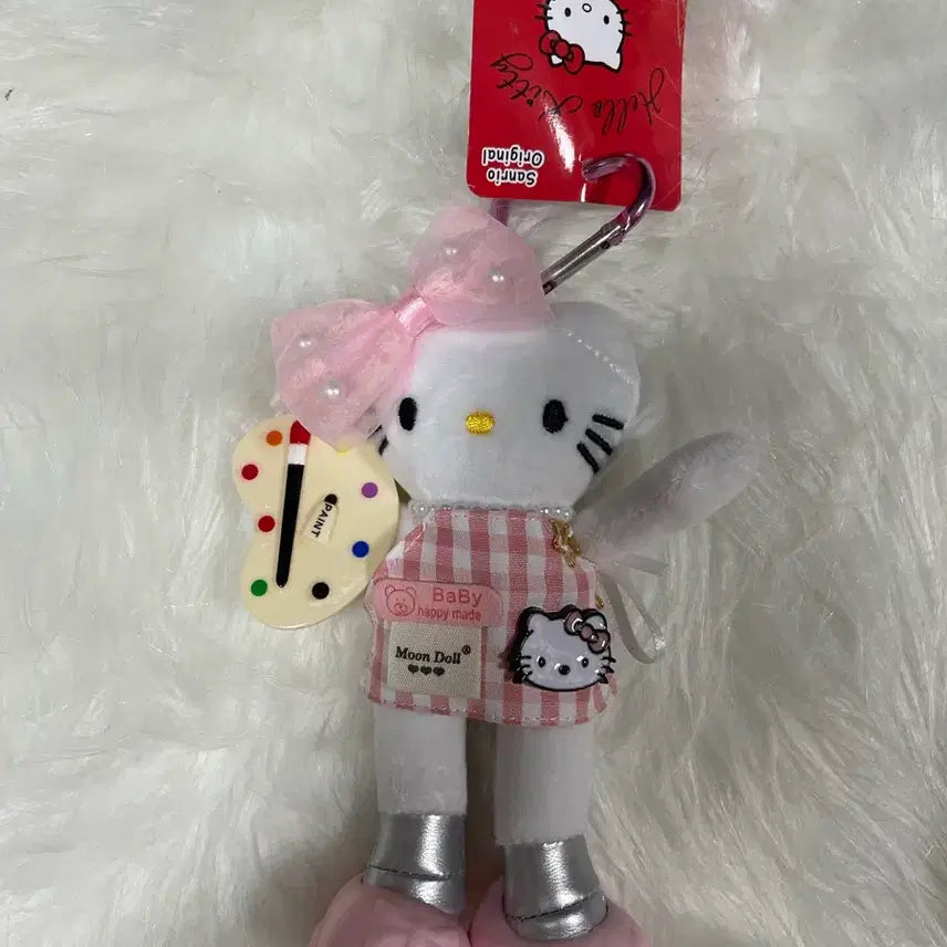 [BUNJANG] Hello Kitty Moon Doll Plush Keychain / 헬로키티 Moon Doll 인형 키링