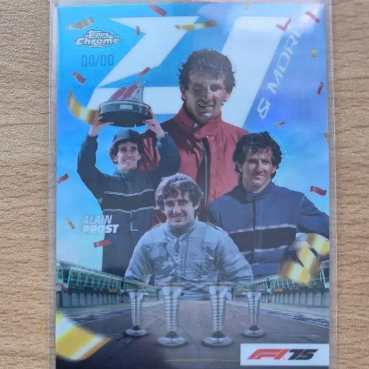 [BUNJANG] 2025 Tops Chrome Alain Prost Four &amp; More Card / 2025 탑스크롬 F1 알랭 프로스트 포앤모어카드 판매
