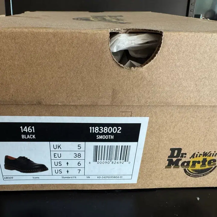 [BUNJANG] Dr. Martens 1461 Smooth Leather Oxford Shoes / 닥터마틴 1461 스무스