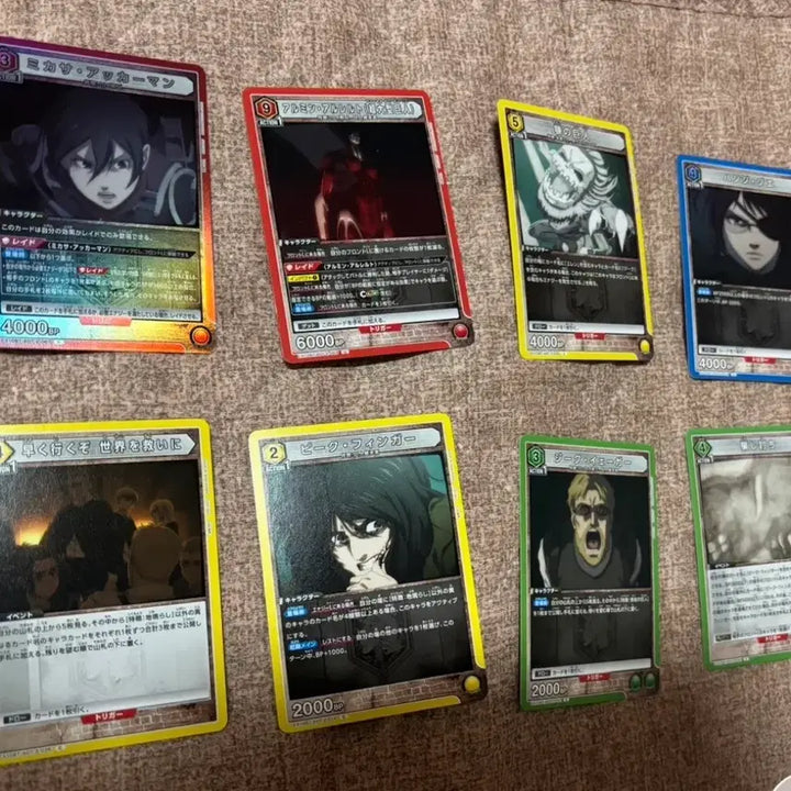 [BUNJANG] Attack on Titan Union Arena Card Mikasa / 진격거 유니온 아레나 카드 (미카사)