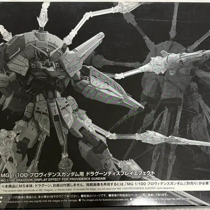 [BUNJANG] MG Providence Gundam Display Effect Parts / MG 프로비던스 드라군 디스플레이 이펙트 파츠