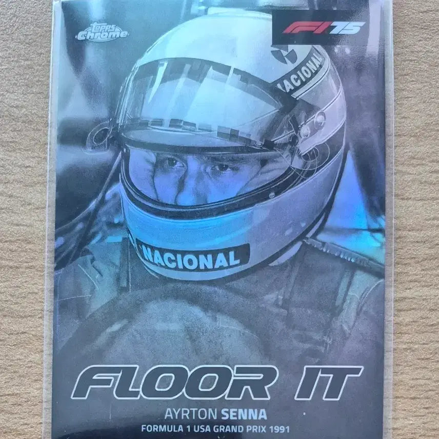 [BUNJANG] 2025 TopsChrome F1 Ayrton Senna "Floor It" Card / 2025 탑스크롬 F1 아일톤 세나 FLOOR IT카드 판매