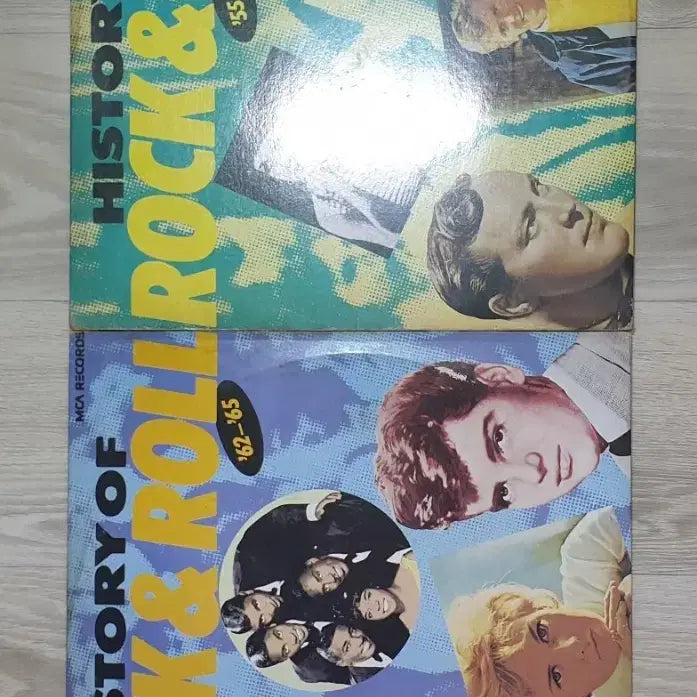 [BUNJANG] History of Rock &amp; Roll 2x LP Vinyl Records / 록앤롤 LP음반 2장